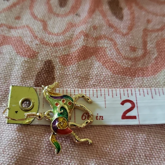 Trotting Horse Set. Horse Earrings Horse Necklace Cowgirl Colorful Rodeo Pony - Picture 9 of 13